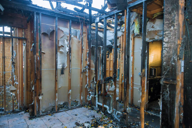 Professional Soot Cleanup technician working in Cañon City, CO